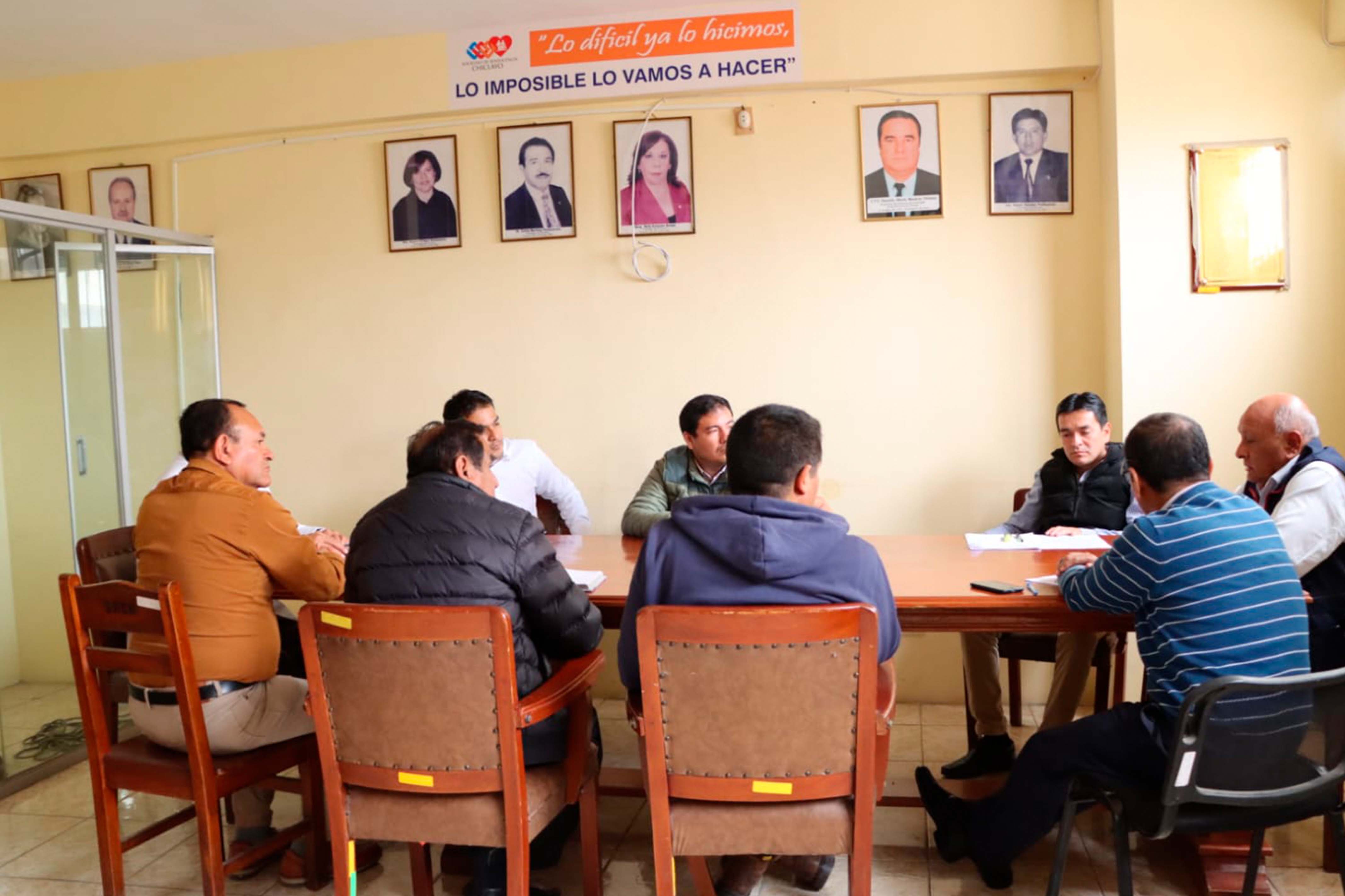 REUNIÓN DE TRABAJO POR EL HOSPITAL 